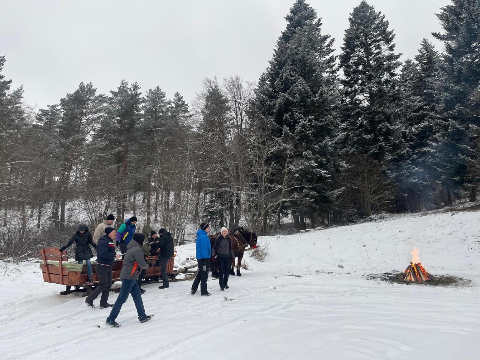 Latarnia Wagabundy Bieszczady Hotel Wola Michowa Kültér fotó